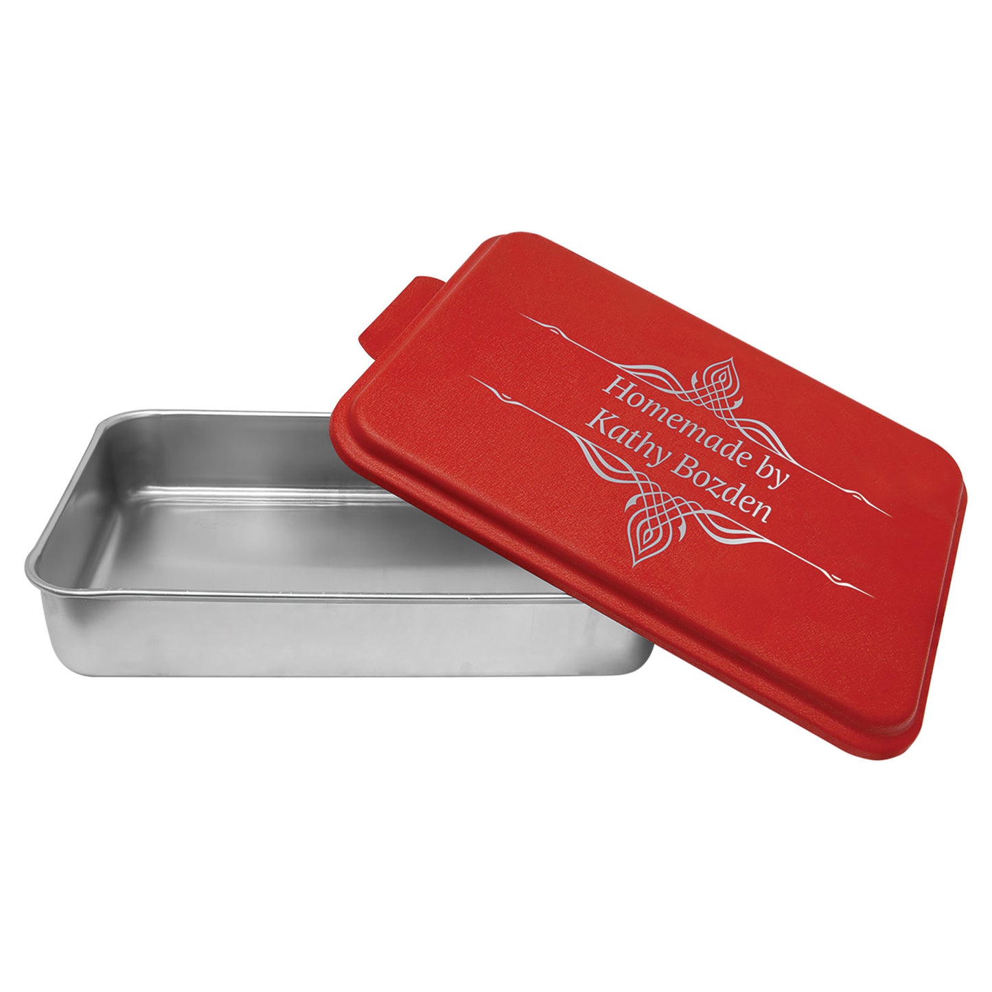 Aluminum Cake Pan with Lid
