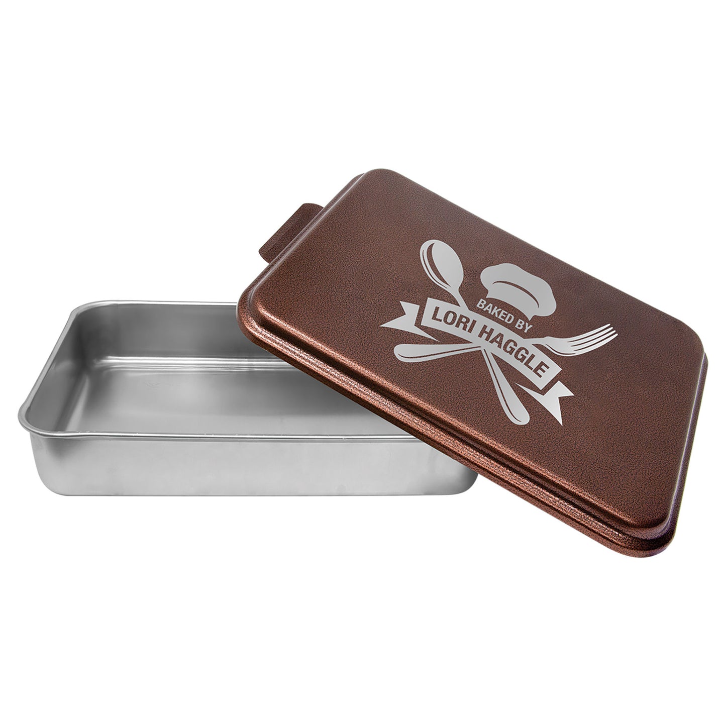 Aluminum Cake Pan with Lid