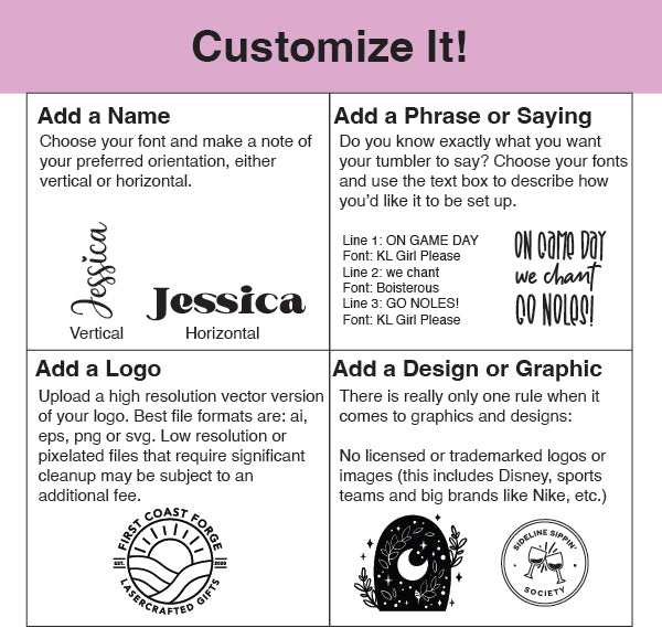 Custom Engraved 12 oz Wine Tumbler with Lid