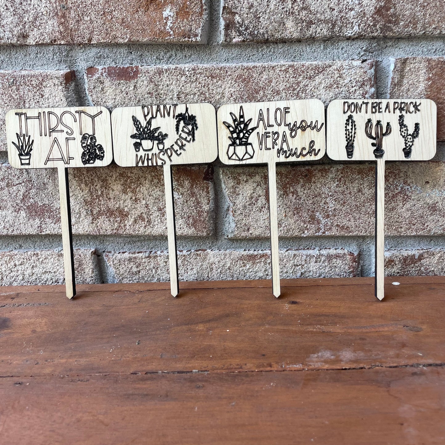 Punny Plant Stakes