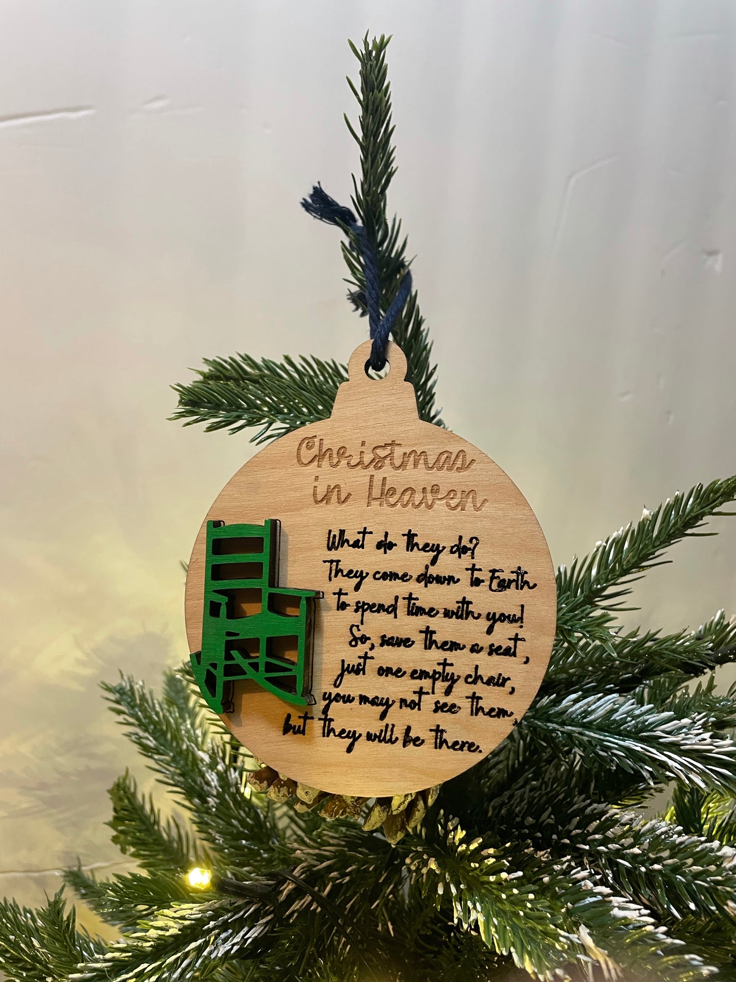 Christmas in Heaven Ornament