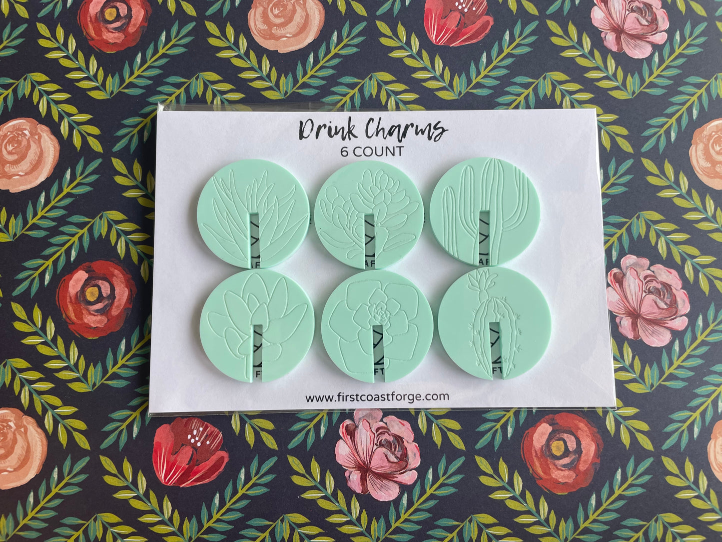 Plant & Floral Drink Charms