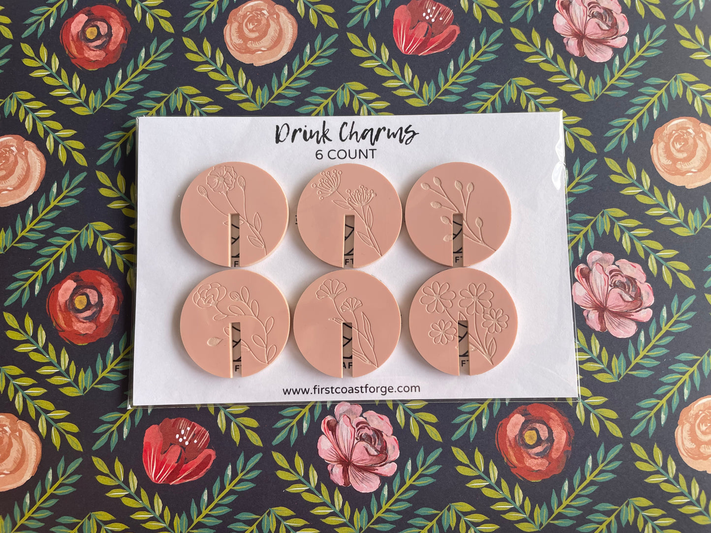 Plant & Floral Drink Charms