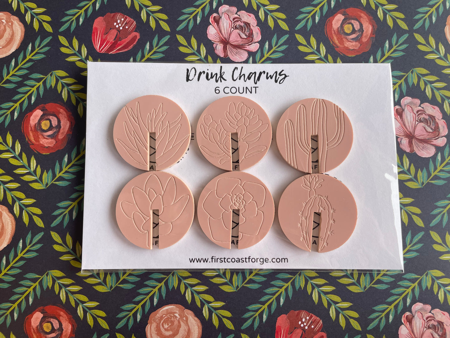 Plant & Floral Drink Charms