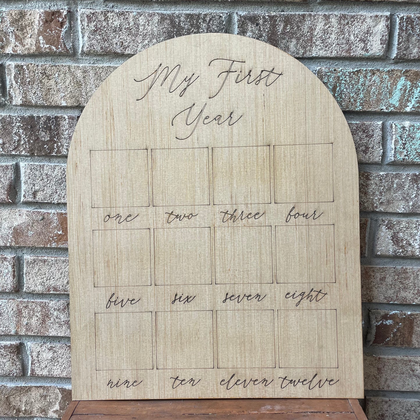 My First Year Picture Board