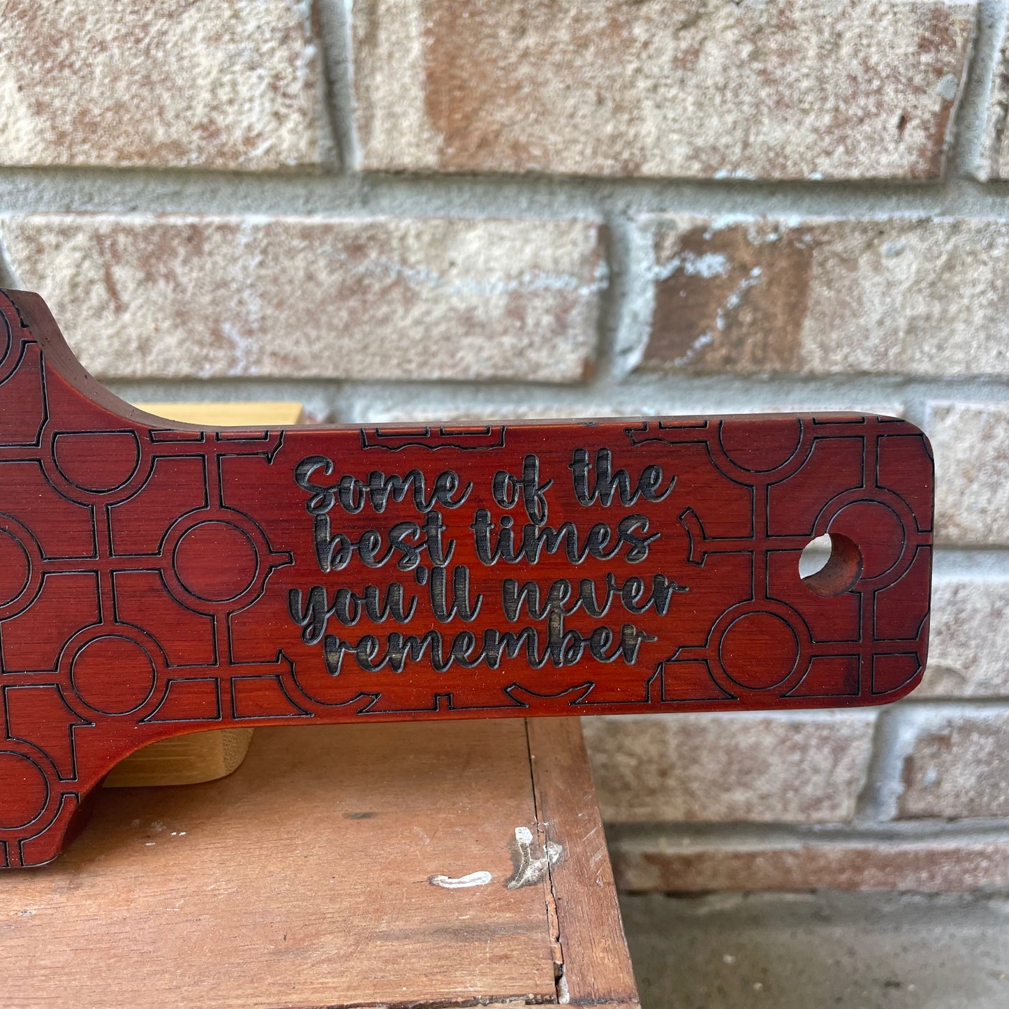 Engraved Beer Flight Paddle