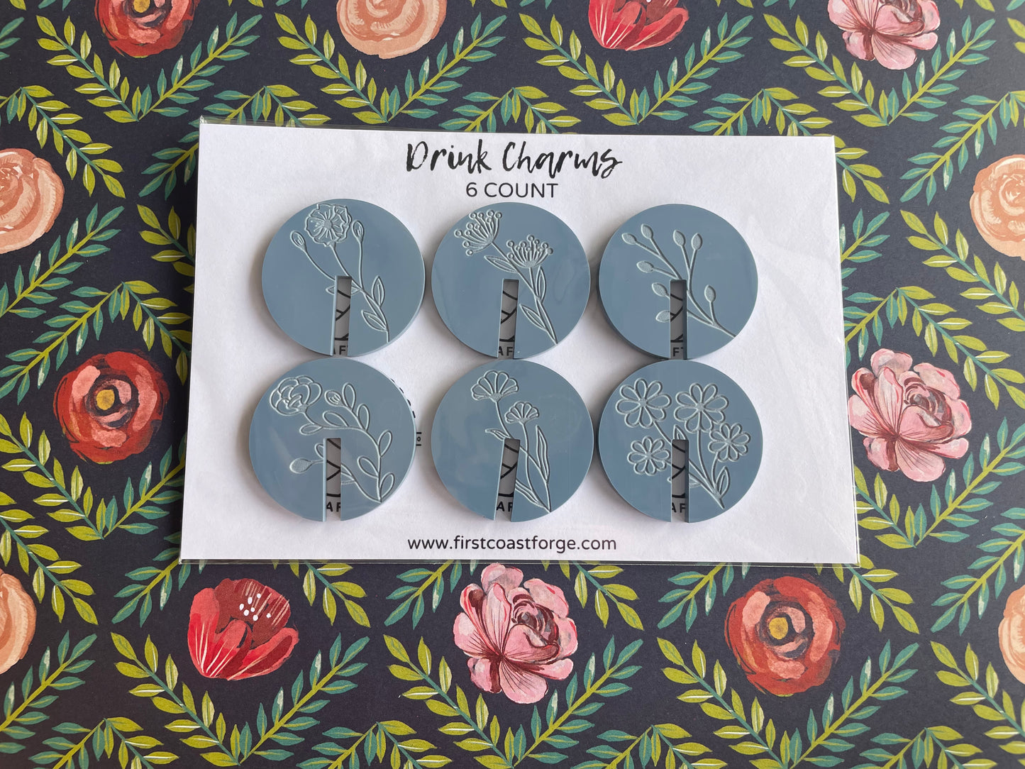 Plant & Floral Drink Charms