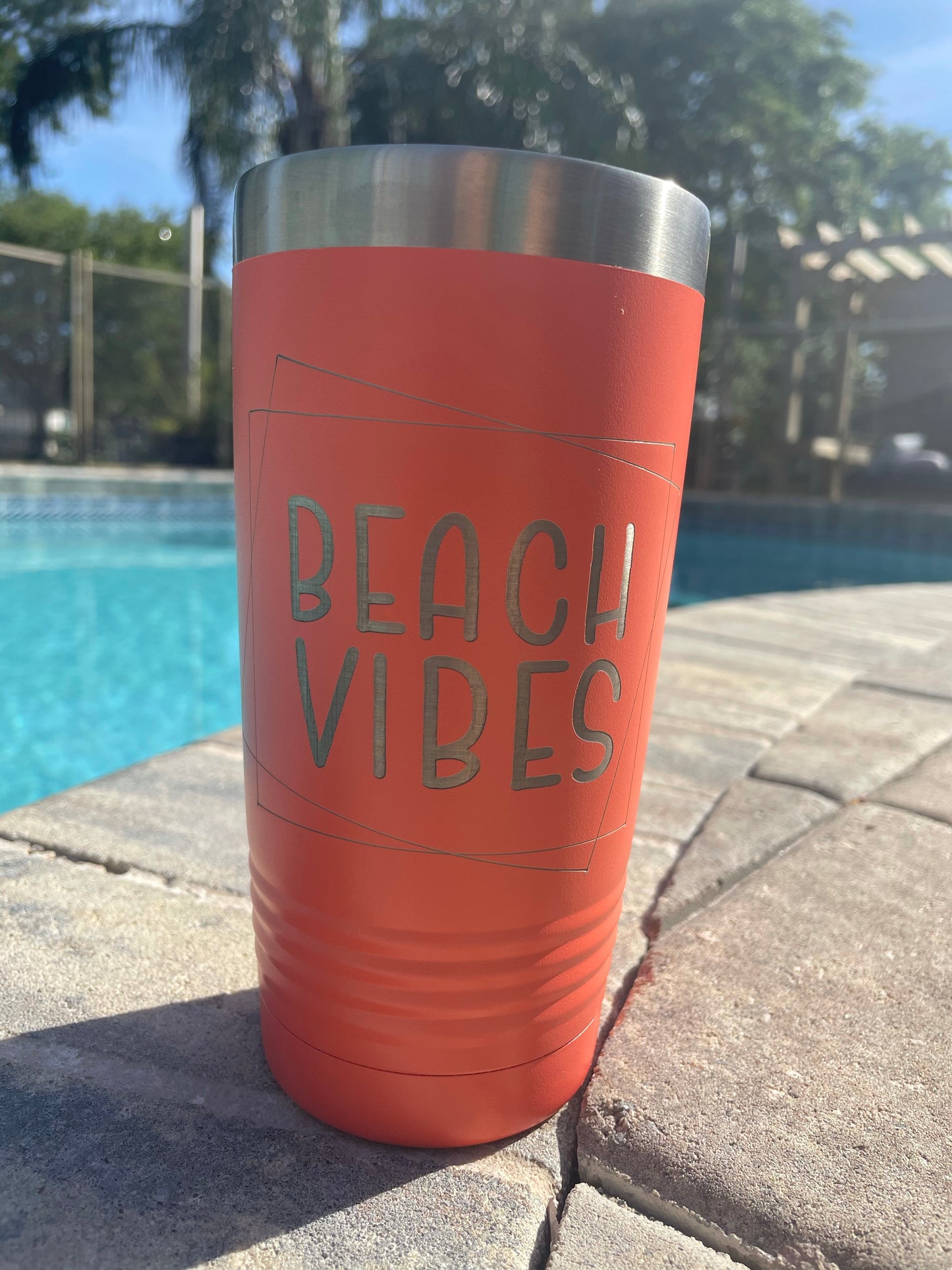 Beach Vibes 20 oz Tumbler