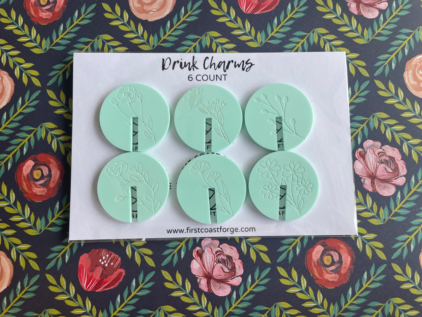 Plant & Floral Drink Charms