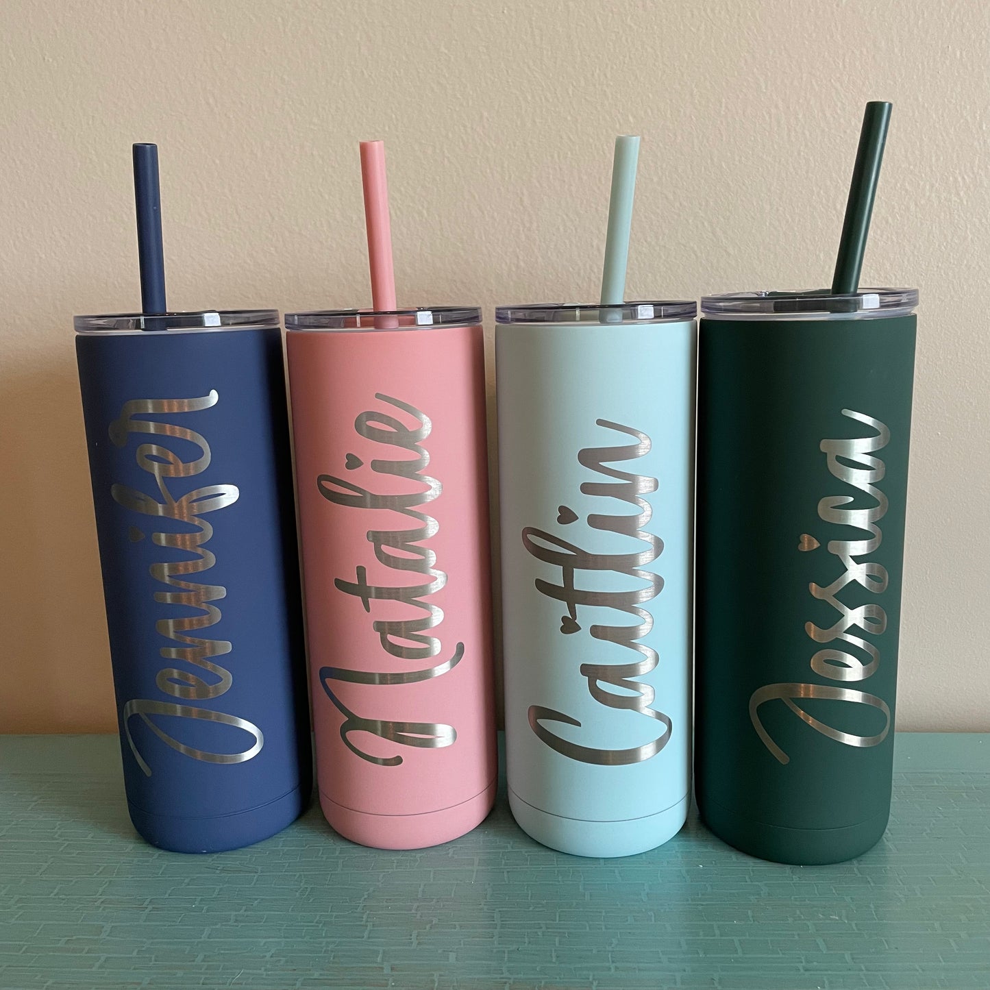 Sideline Sipping Society Skinny Straw Tumbler