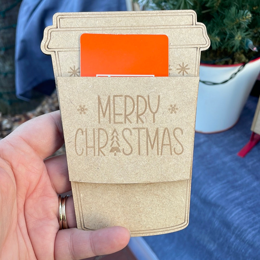 Gift card holder