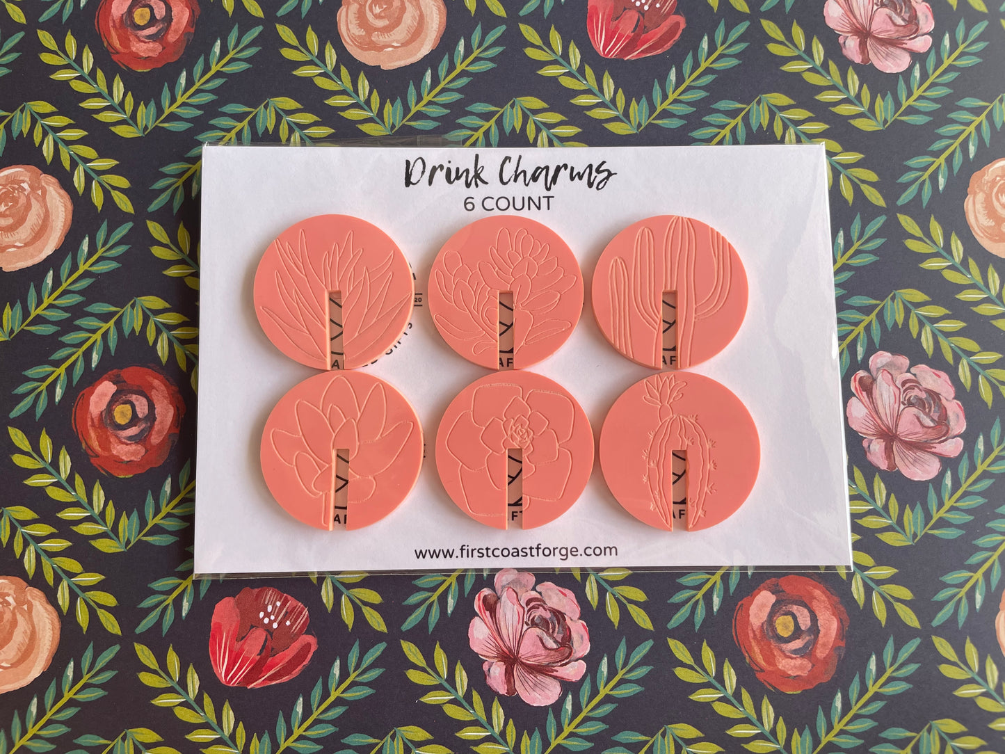 Plant & Floral Drink Charms