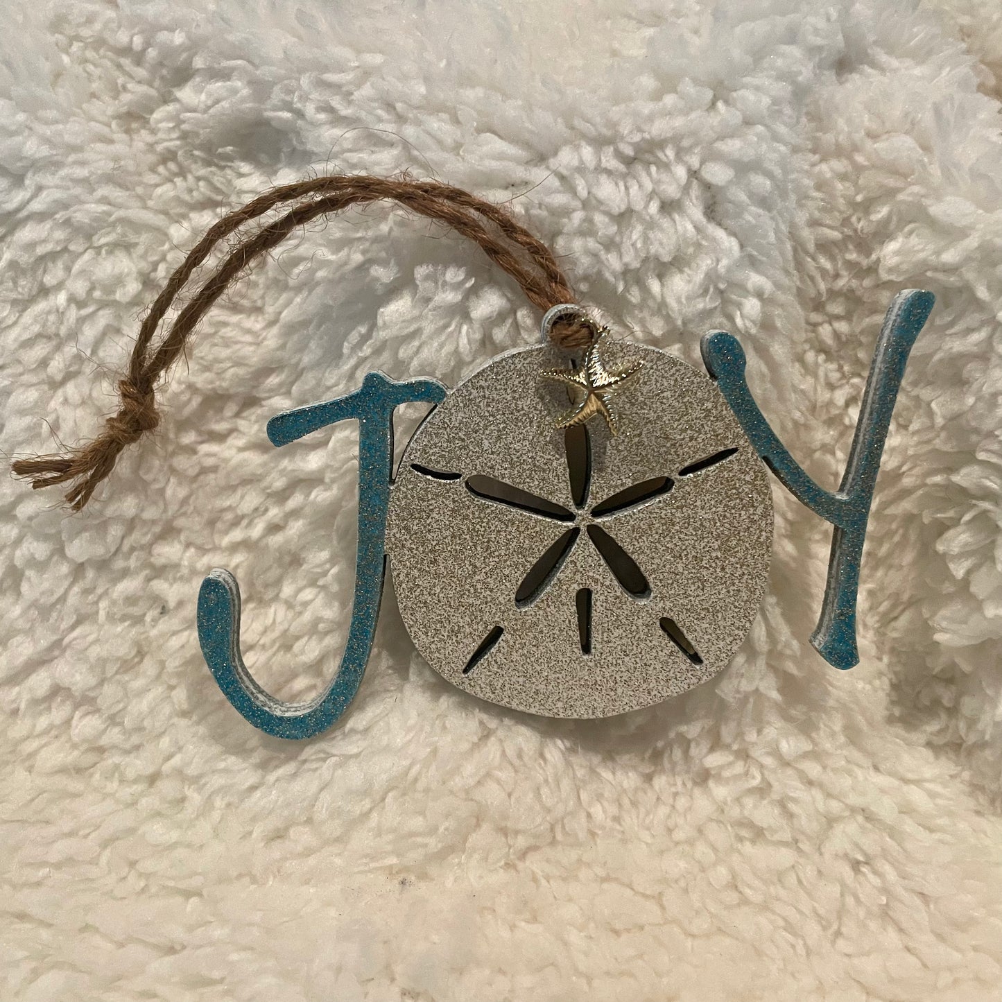Joy Coastal Ornament