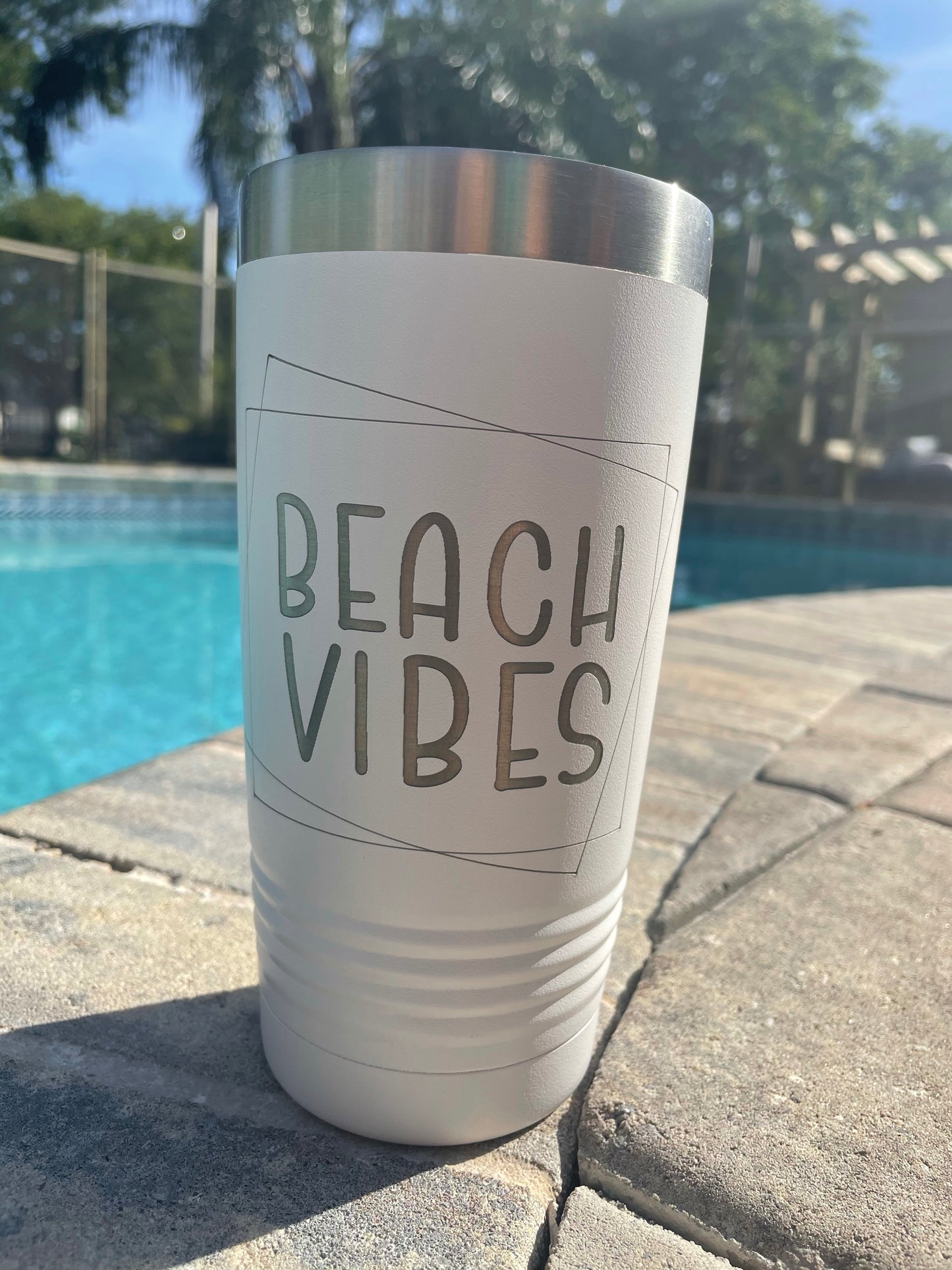 Beach Vibes 20 oz Tumbler