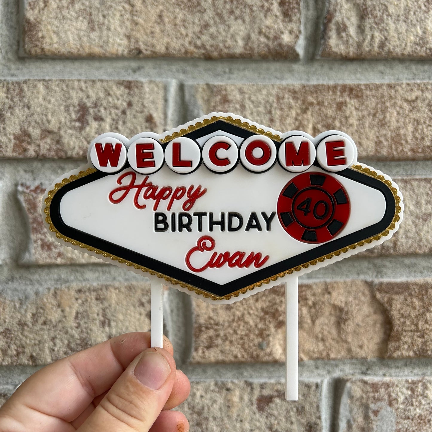 Custom Cake Topper (5-inch)