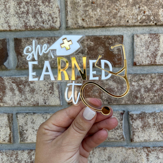 Custom Cake Topper (5-inch)