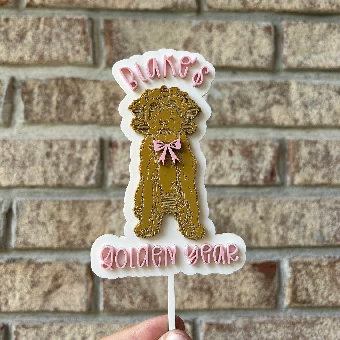 Custom Cake Topper (5-inch)