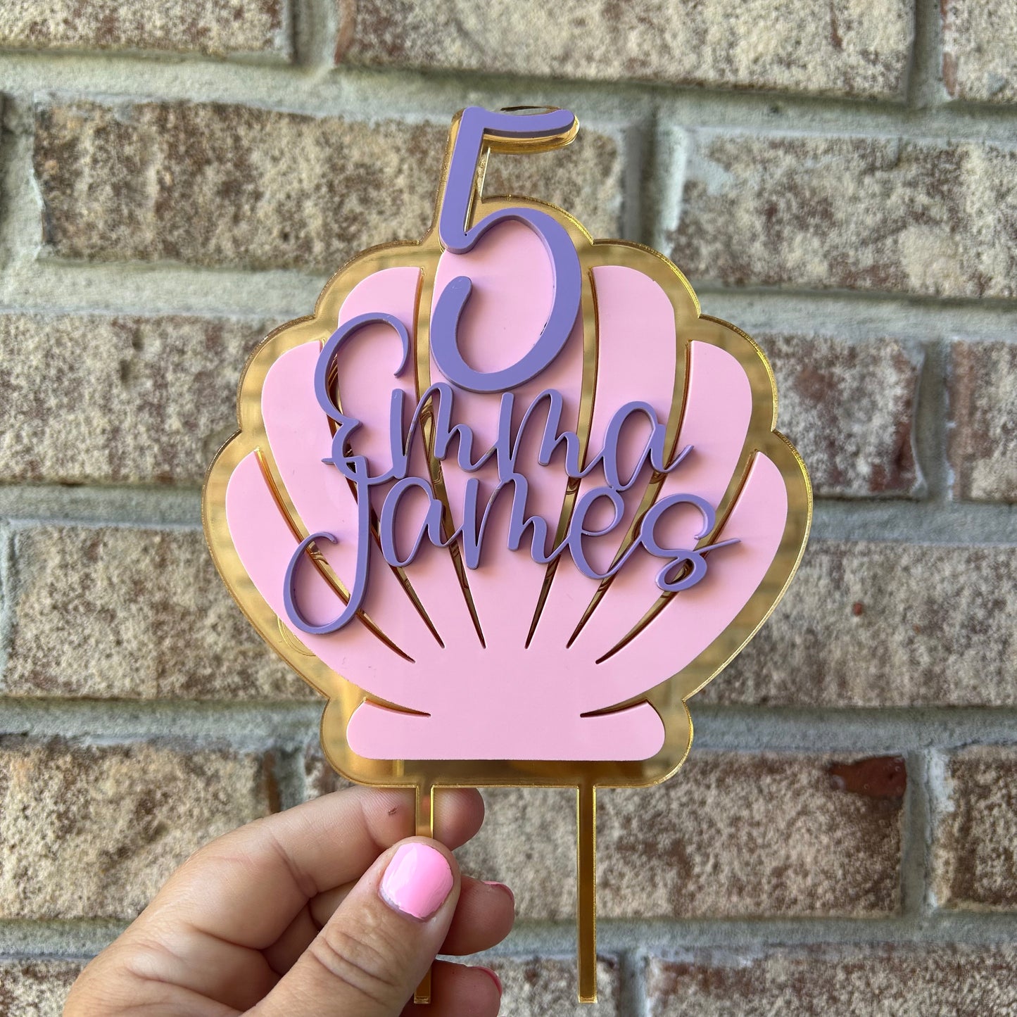 Custom Cake Topper (5-inch)