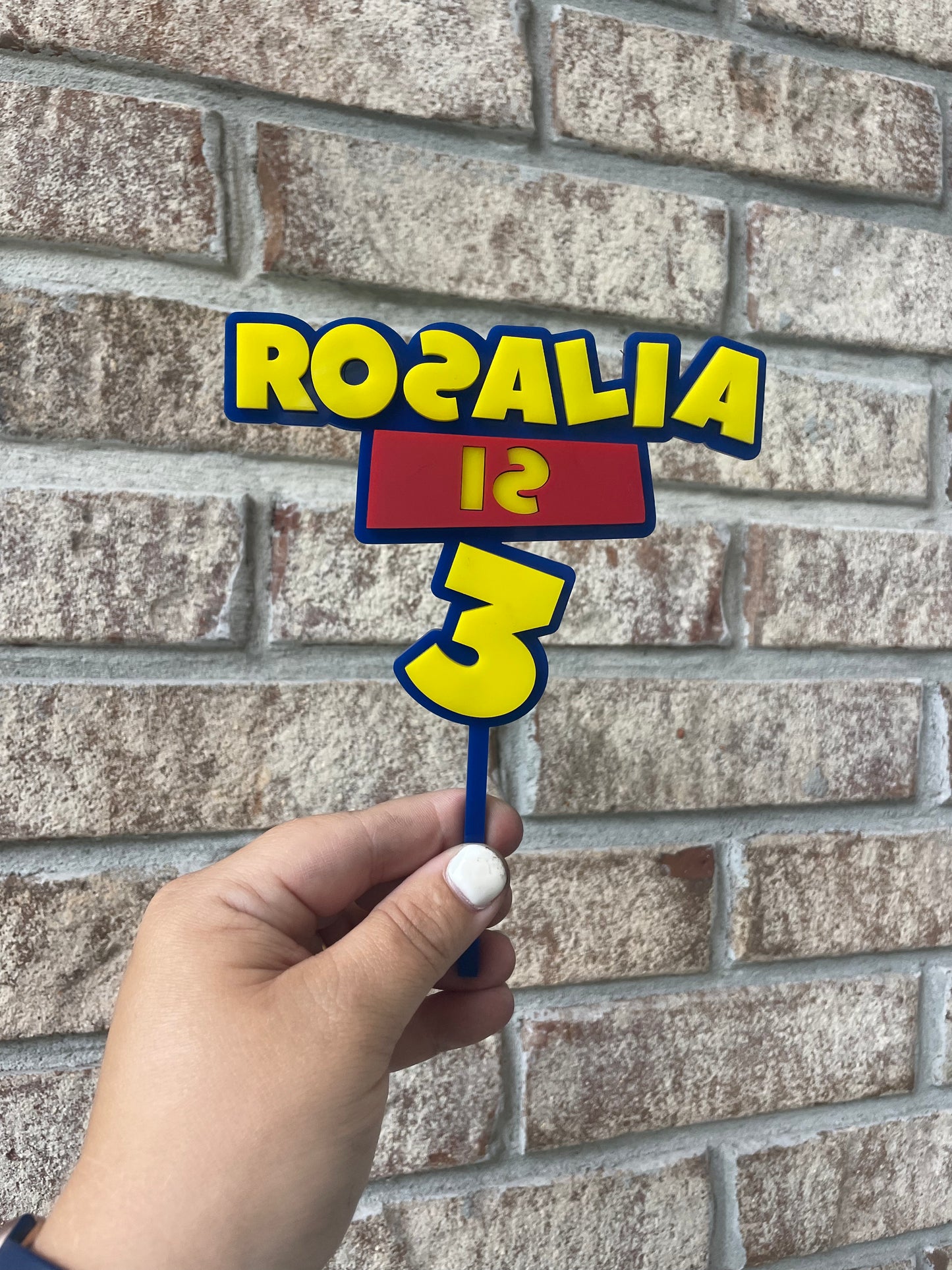 Custom Cake Topper (5-inch)