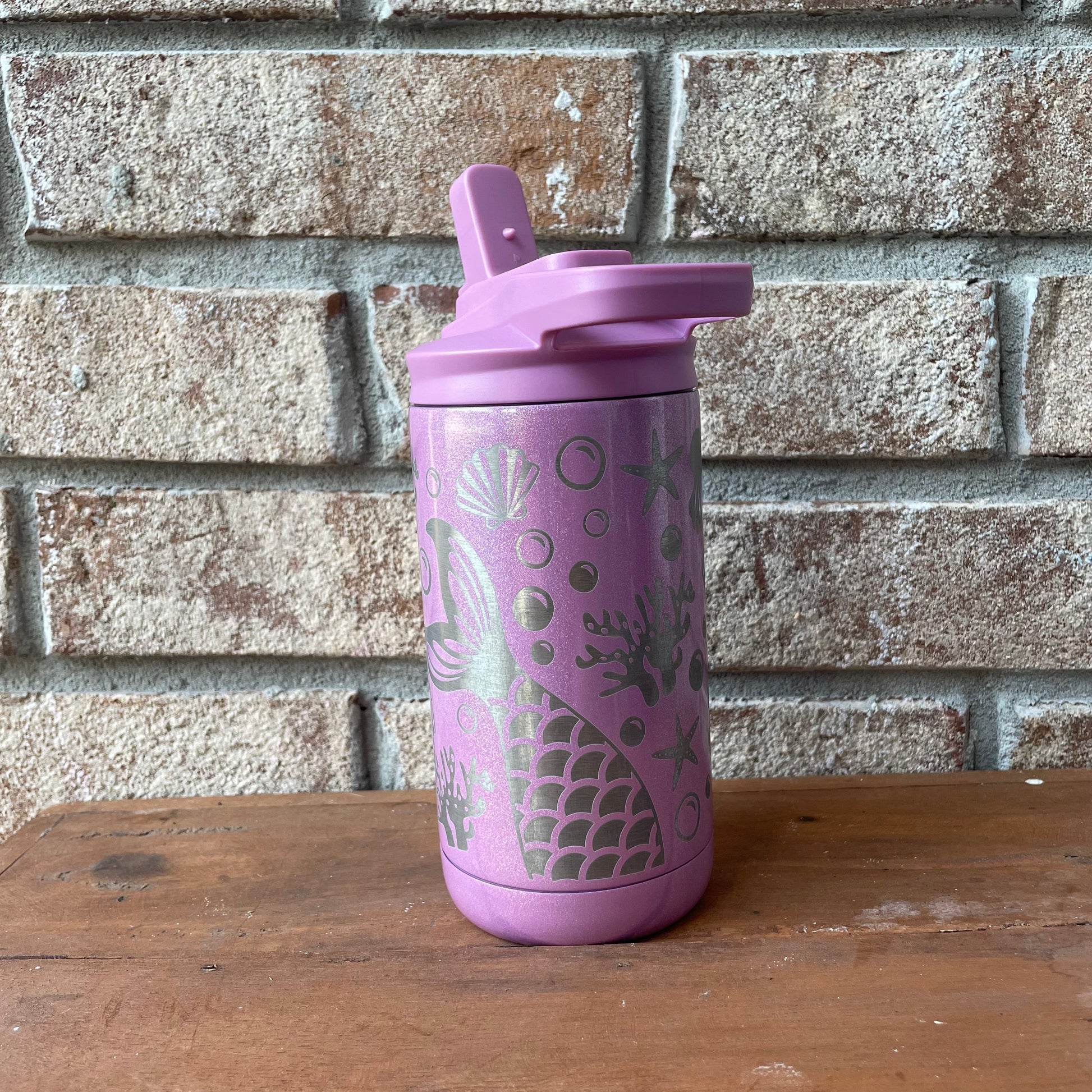 Kids Personalized Water Bottle, Custom Tumbler, Stainless Steel, Laser  Engraved, 12 Oz SIC Cup, Toddler, Back to School, Sippy Cup, Straw 