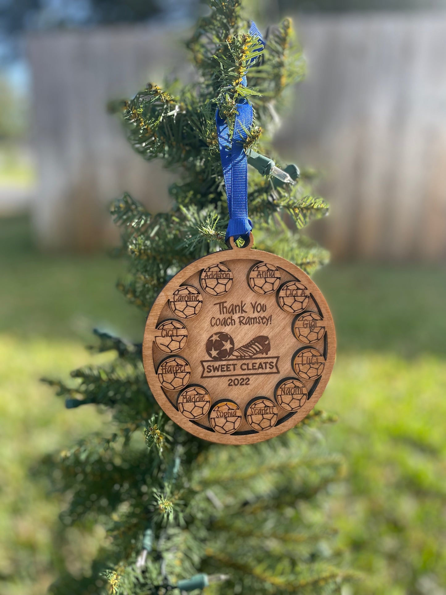 Sports Team Christmas Ornament