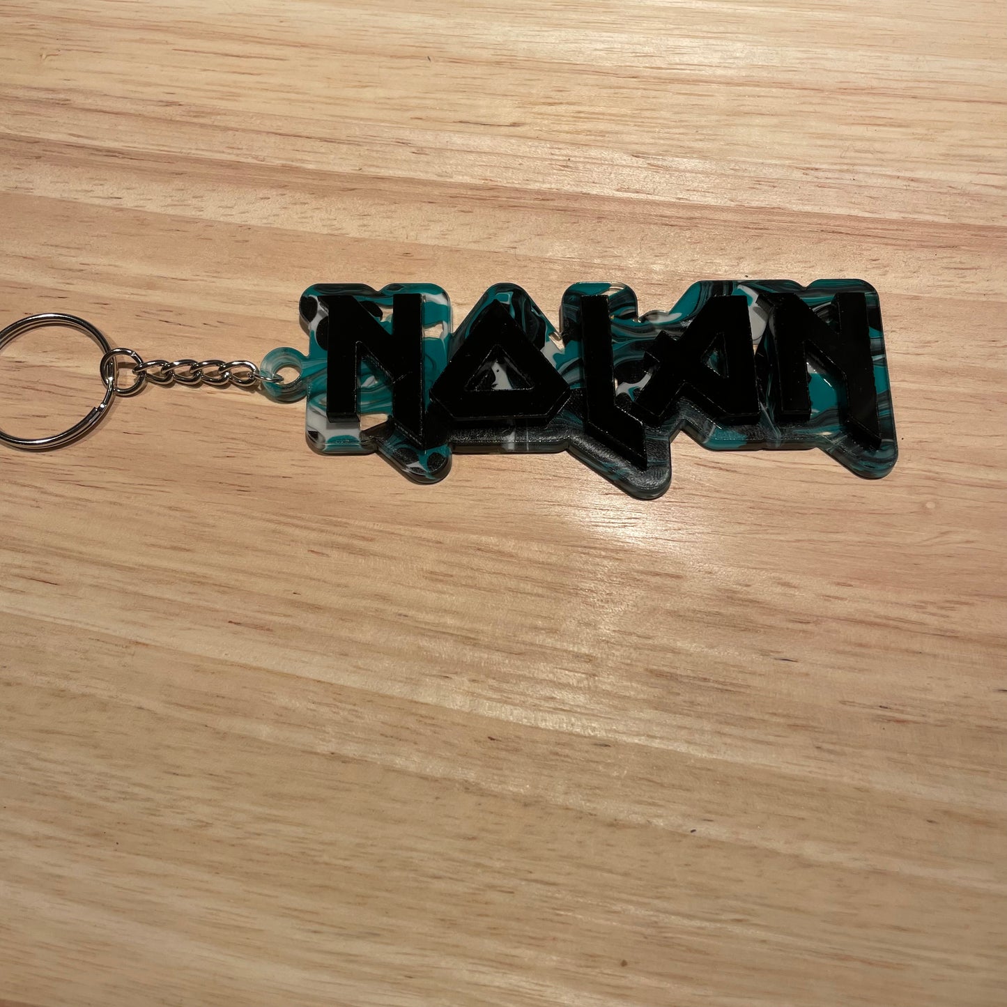 Jags Inspired Name Keychain