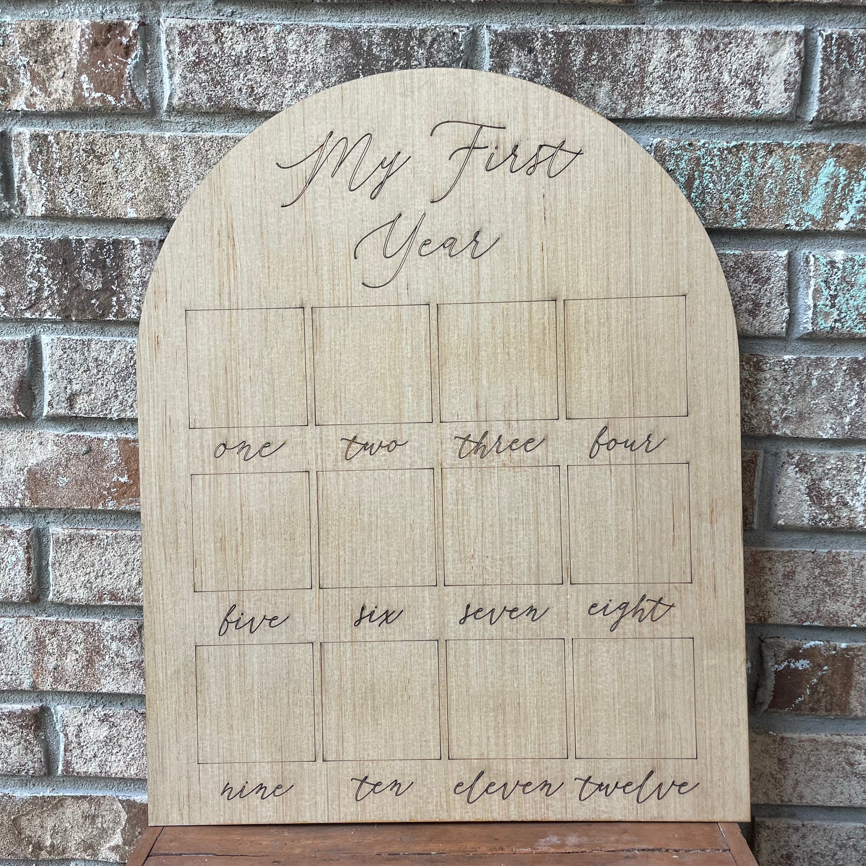 My First Year Picture Board – First Coast Forge