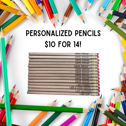 Personalized Pencils