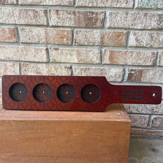 Engraved Beer Flight Paddle