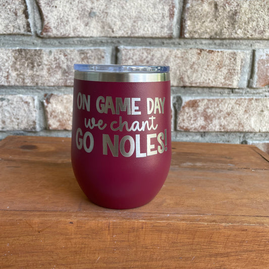 (Your Team) Game Day Tumblers