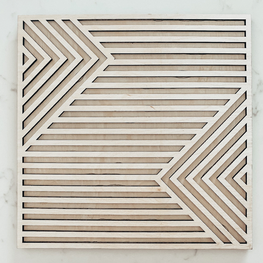 Abstract Wood Wall Art