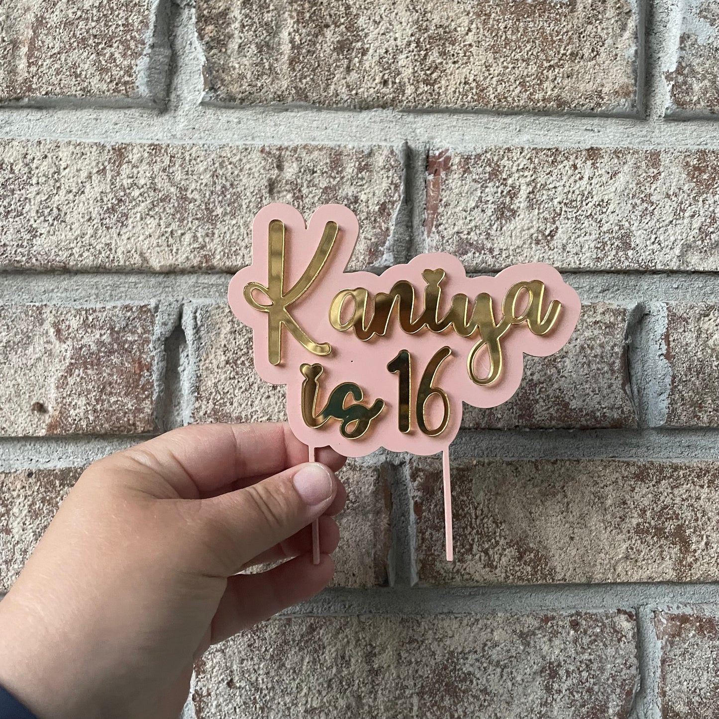 Custom Cake Topper (5-inch)