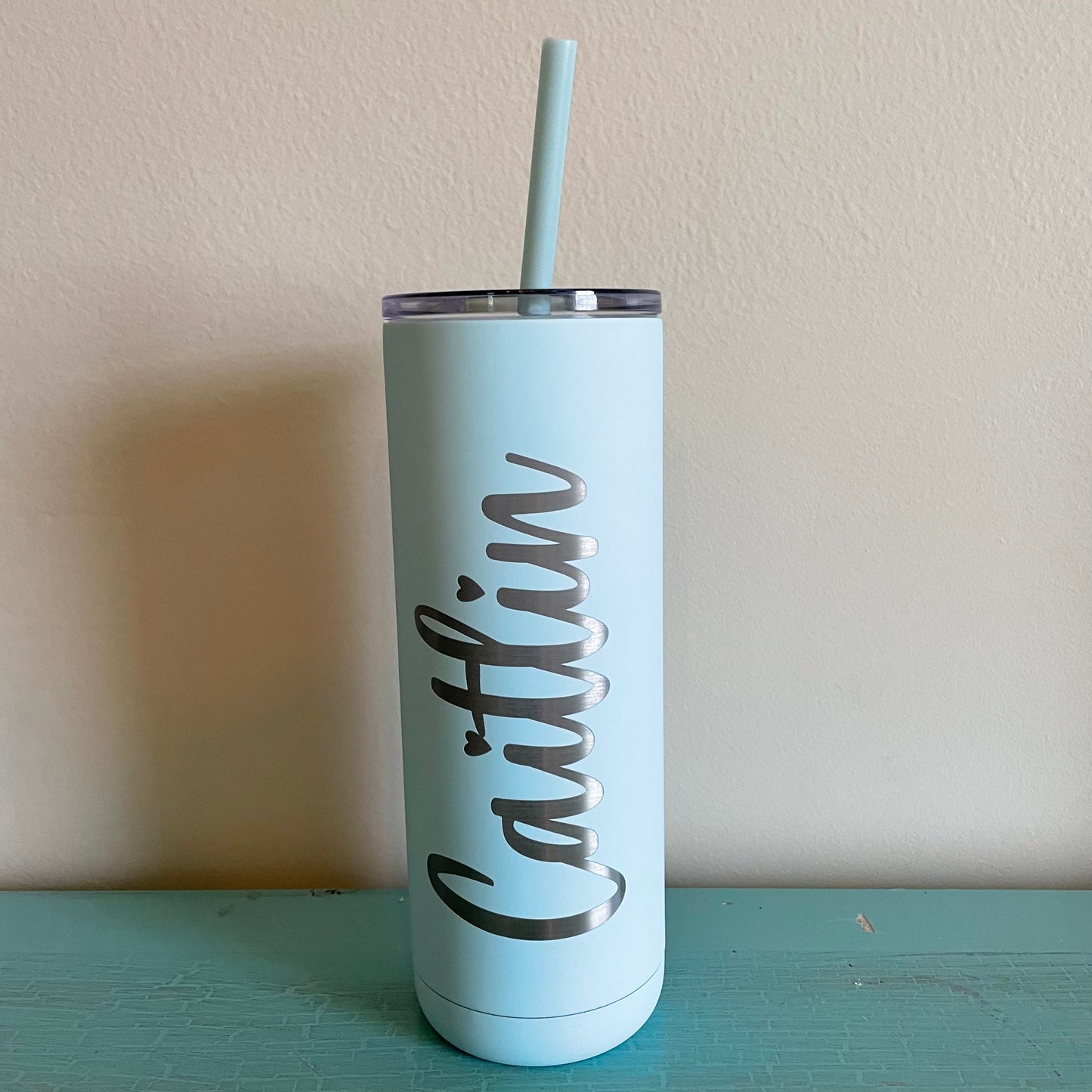 Sideline Sipping Society Skinny Straw Tumbler