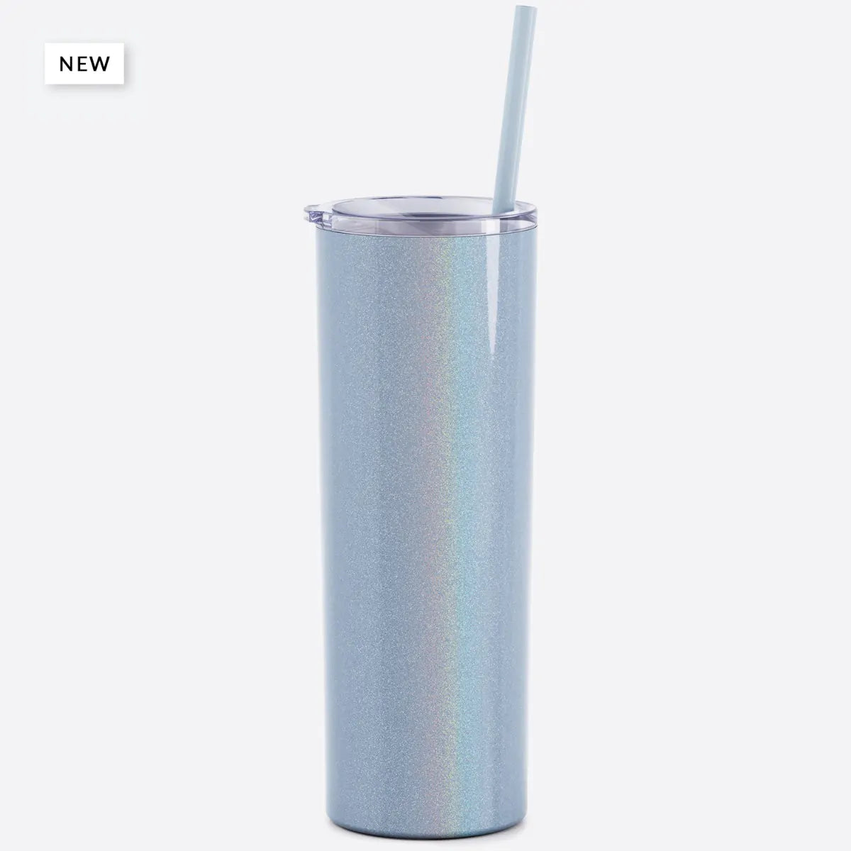 20oz Shimmer Stainless Steel Tumbler with Straw & Lid